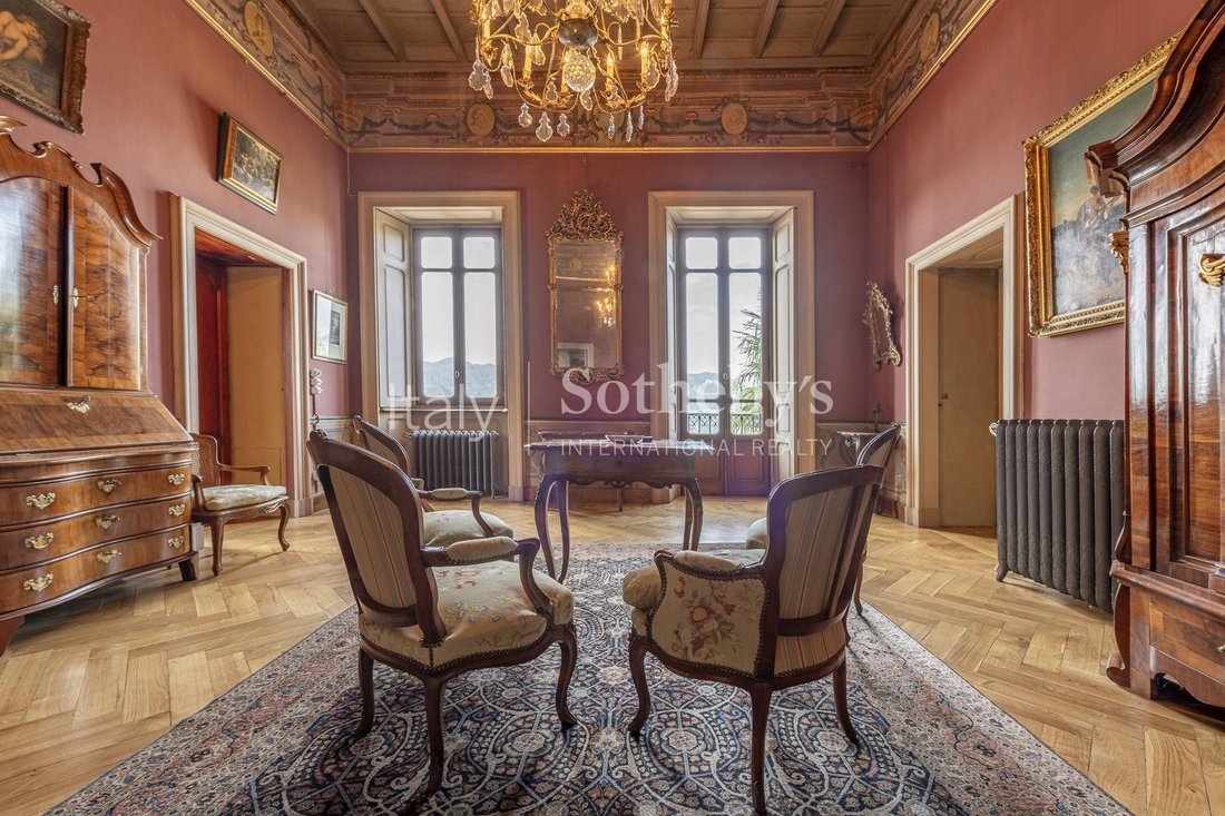 Majestic Mansion Overlooking Lake Orta In Orta San Giulio, Piedmont