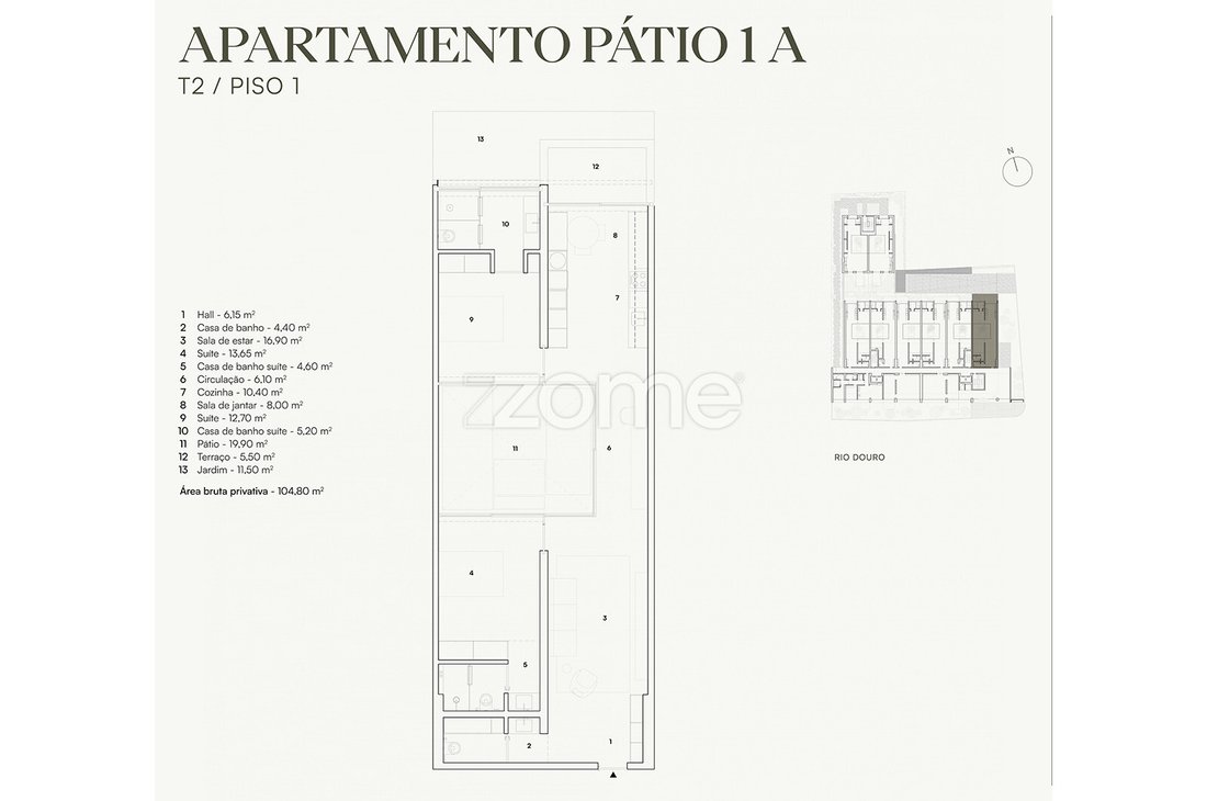 Apartment in Lordelo do Ouro e Massarelos, Porto District, Portugal 1 - 14838058