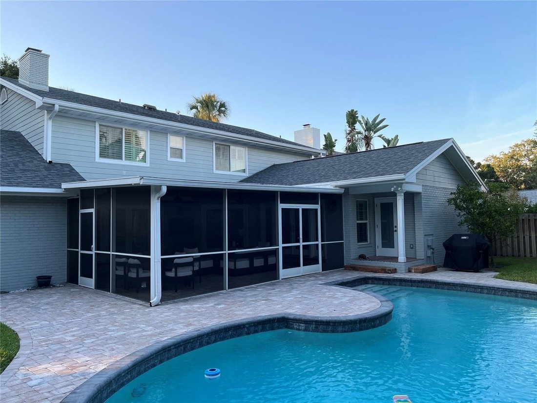 Beach Park Pool Home In Tampa, Florida, United States For Sale