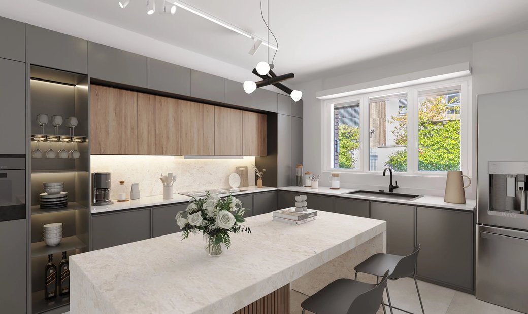 Elegant Townhouse In Champel In Geneva, Genève, Switzerland For Sale