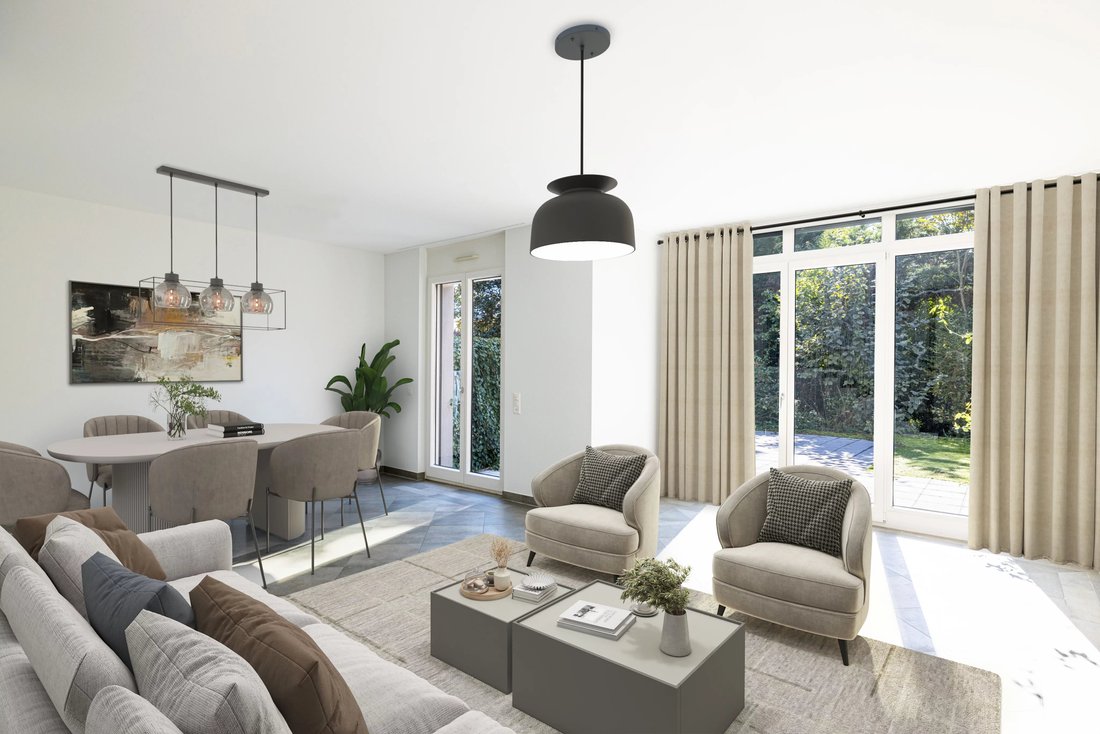 Elegant Townhouse In Champel In Geneva, Genève, Switzerland For Sale