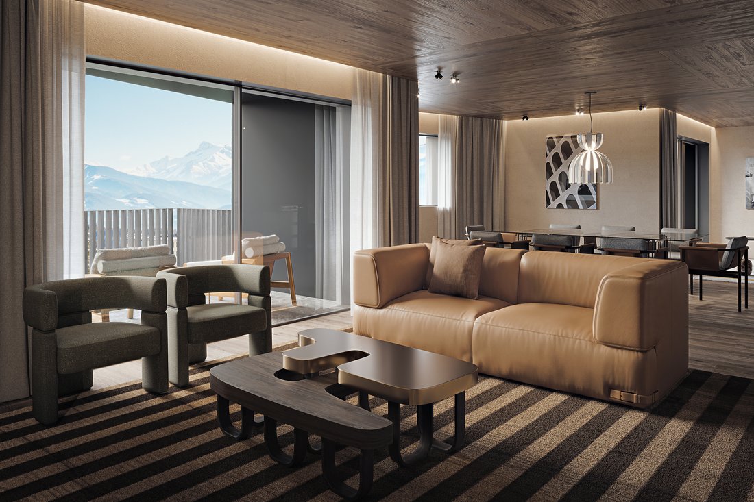 Fendi Private Residences Secondary Home In Crans Montana, Valais