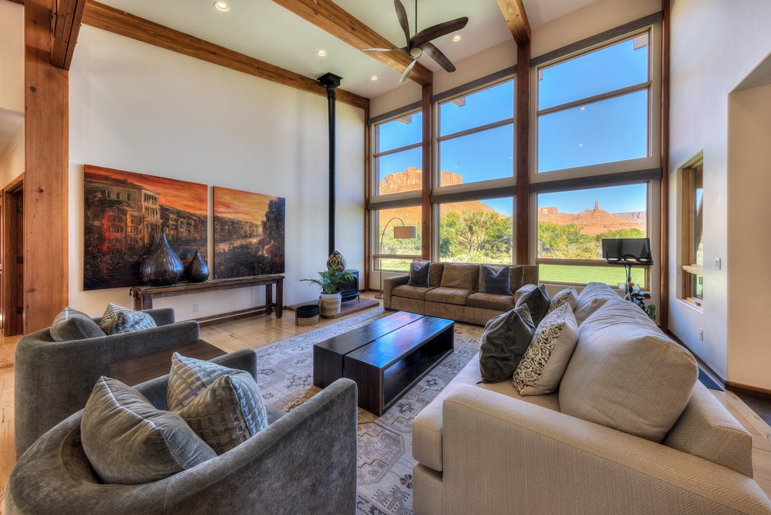 Distinctive Custom Home Situated Along Castle In Moab, Utah, United States For Sale (14832697)