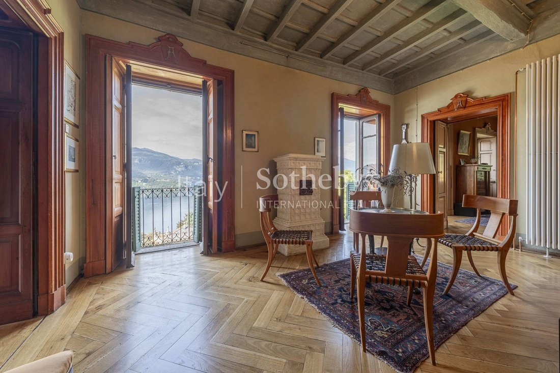 Majestic Mansion Overlooking Lake Orta In Orta San Giulio, Piedmont