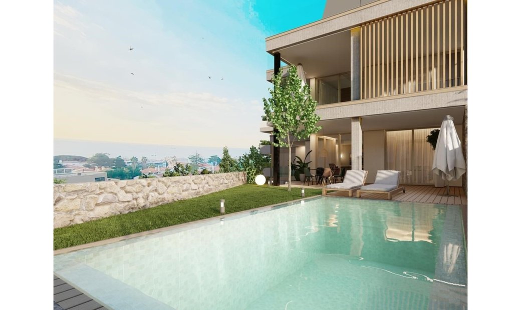 New Apartment With Private Garden On The Roof, In Cascais, Lisbon