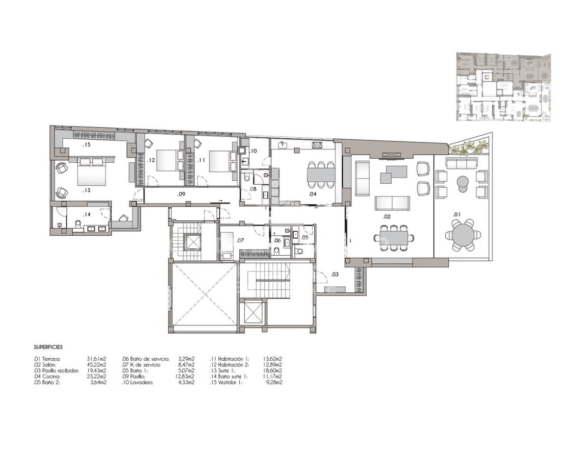 Luxury Flat Under Renovation In Turo Park In Barcelona, Catalonia