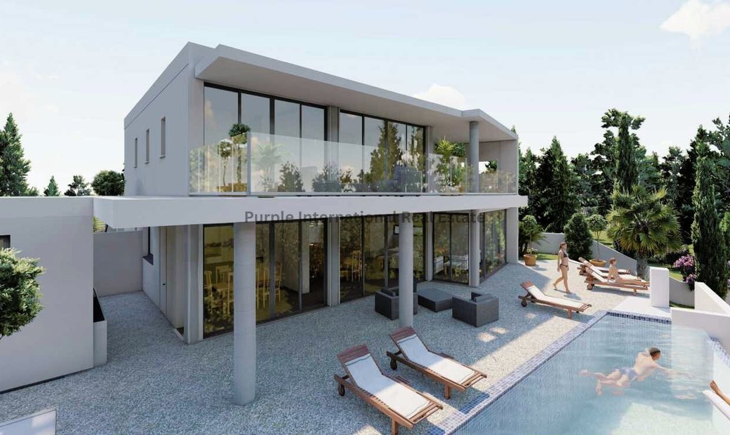 Luxury 4 Bed Villa In Coral Bay In Peyia, Paphos, Cyprus For Sale