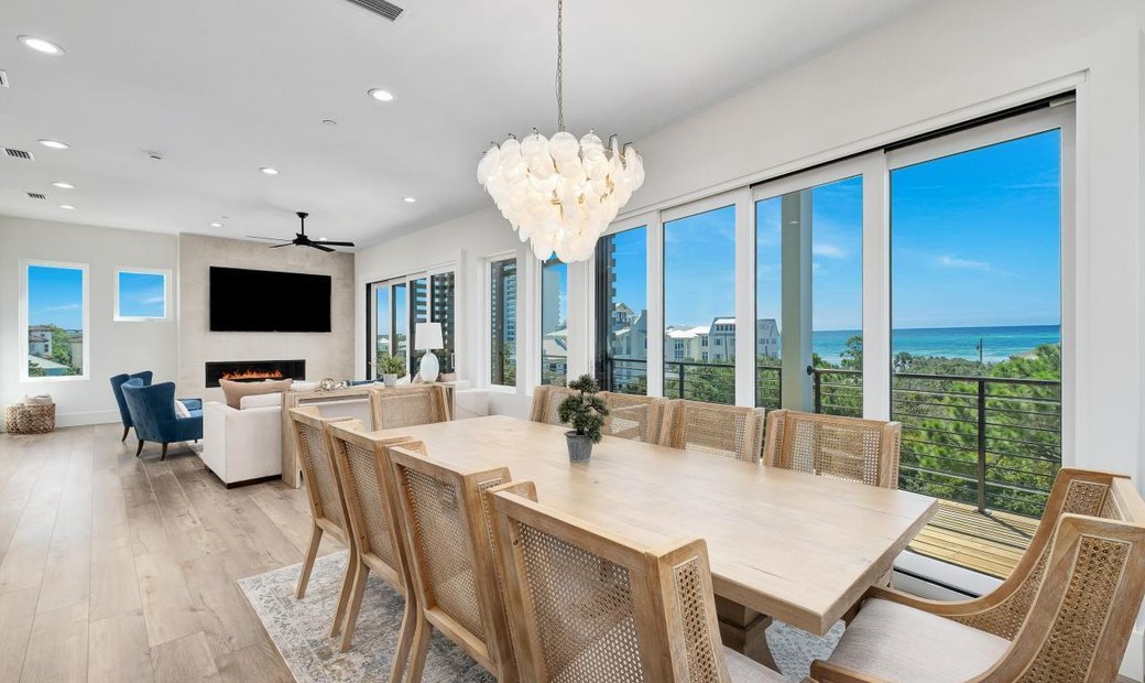 Modern Beach Flair In Seagrove In Santa Rosa Beach, Florida, United