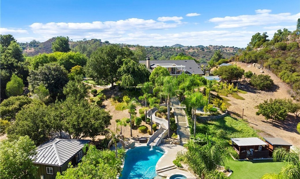 Spectacular Resort Style Estate In Valley Center, California, United