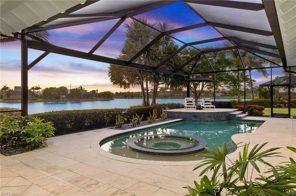 Waterfront Oasis With A Sought After Plan In Naples, Florida, United