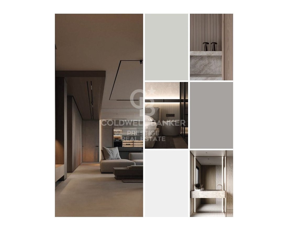 Luxury Flat Under Renovation In Turo Park In Barcelona, Catalonia