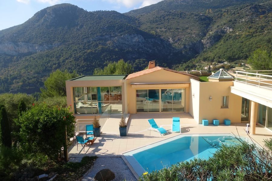 House In In Roquebrune Cap Martin, Provence Alpes Côte D'azur, France