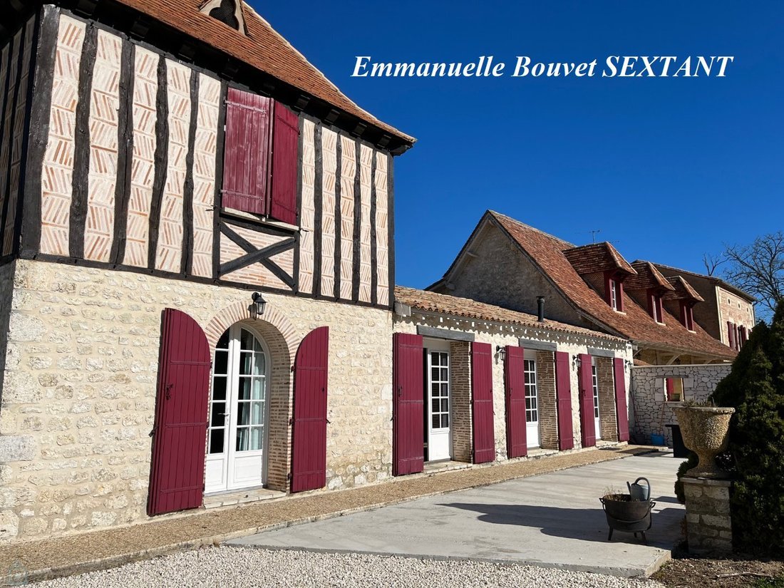 Character Property With Gites In In Bergerac, Nouvelle Aquitaine
