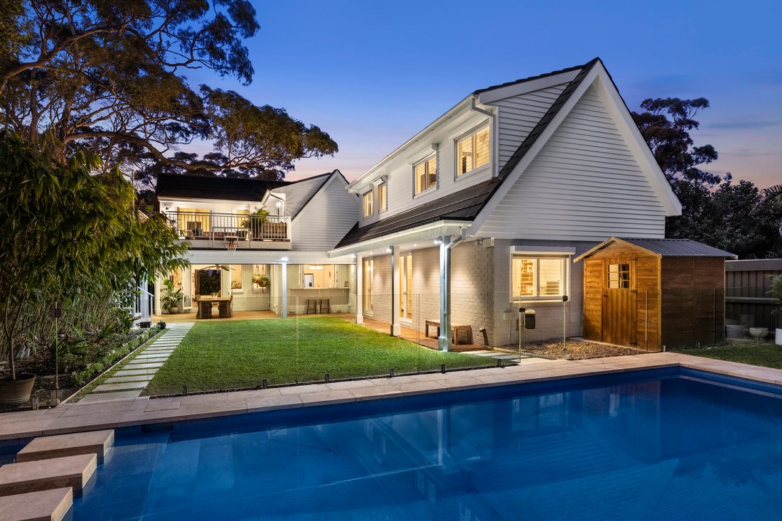 Exceptional Cape Cod Inspired In Elanora Heights, New South Wales
