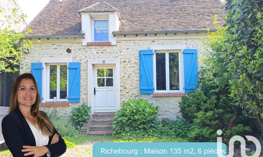 Vente Maison/Villa 6 Pièces In Richebourg, île De France, France For