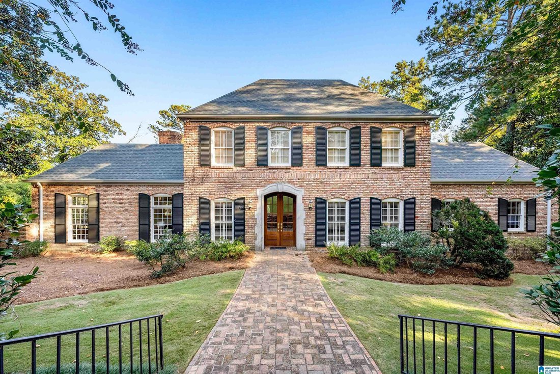 Timeless Brick Home On An Acre Plus In Mountain Brook, Alabama, United