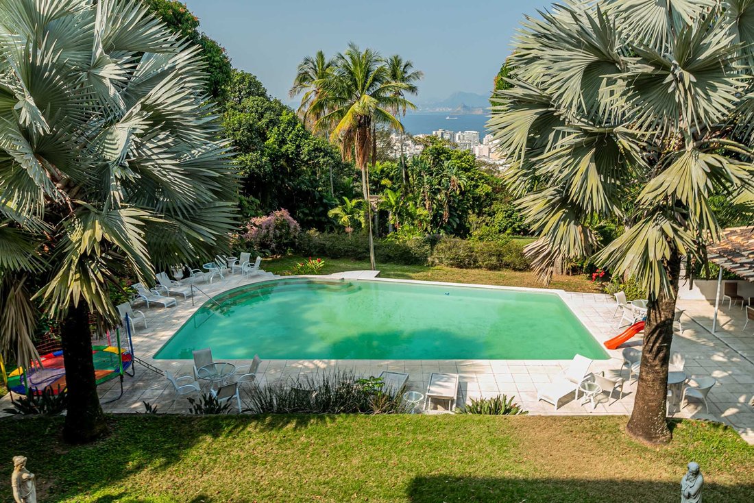 Majestic Three Story House In Rio De Janeiro, State Of Rio De Janeiro