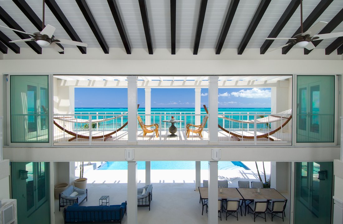 Azure In Cooper Jack Bay Settlement, Caicos Islands, Turks And Caicos