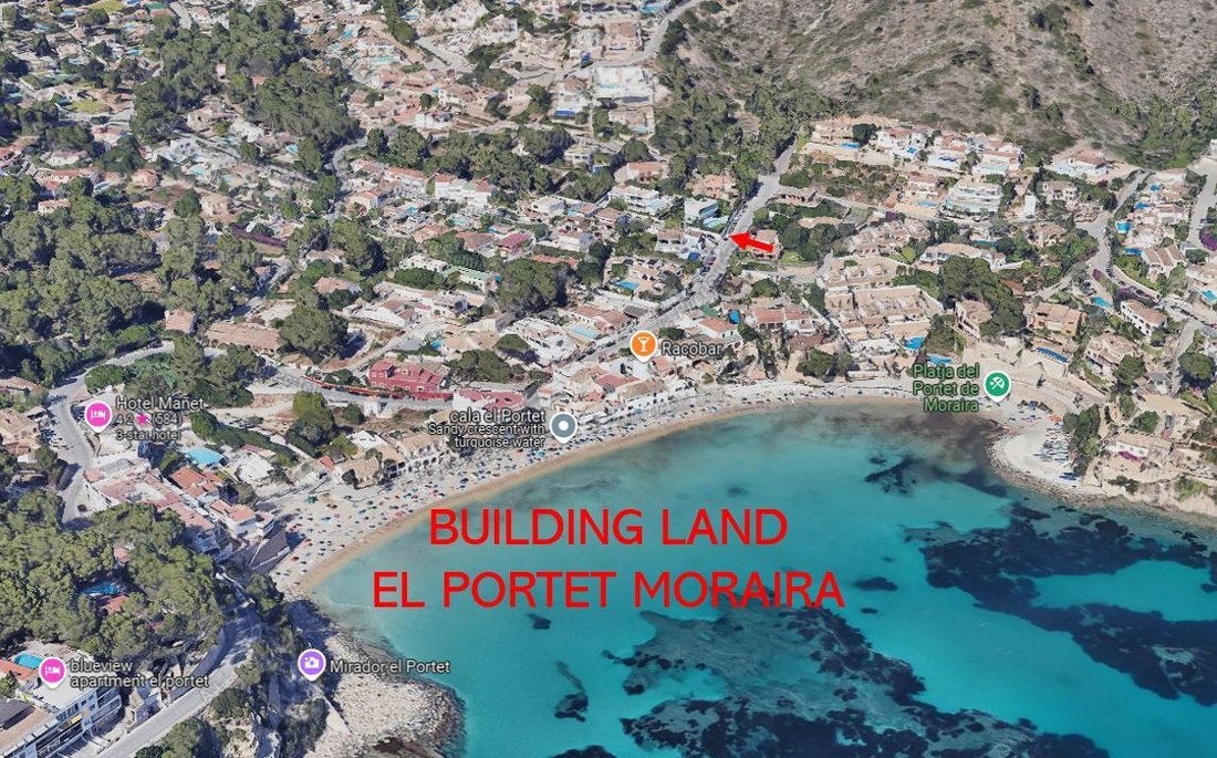 Moraira Land In Alicante, Valencian Community, Spain For Sale (14847981)