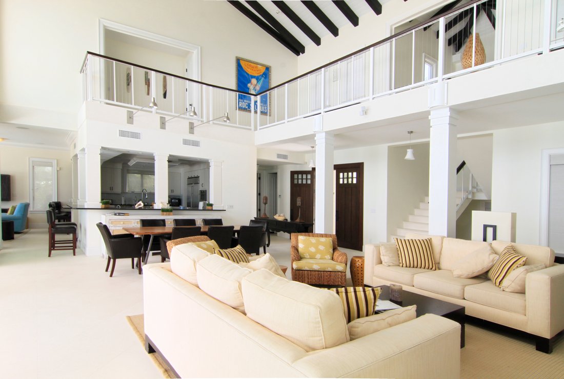 Azure In Cooper Jack Bay Settlement, Caicos Islands, Turks And Caicos