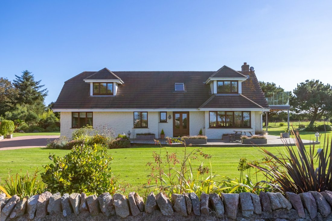 House, Chemin Du Meunier, Alderney, Guernsey, Channel Islands In United
