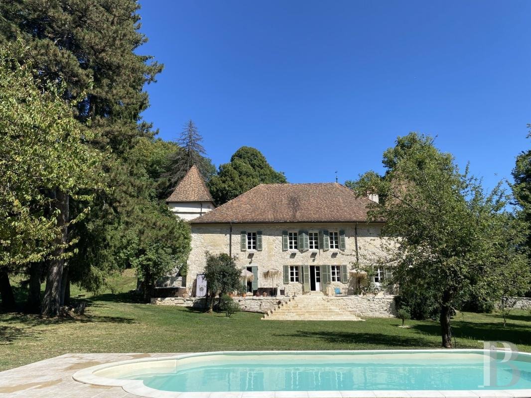 Whispers of the Alps: A Secluded Château Crowned in Forest and Sky