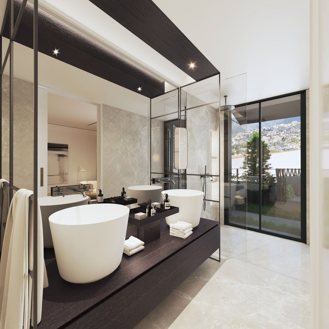 View of Stunning New Build Three Bedroom Apartment In A In Funchal, Madeira ...