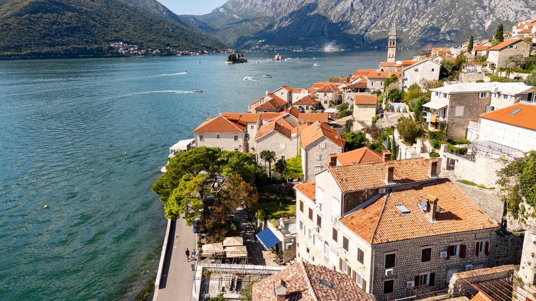 Charming Waterfront Stone House In Perast, Kotor Municipality