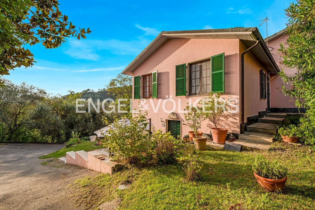 Renovated Ancient Mill In Panoramic Position On In La Spezia, Liguria