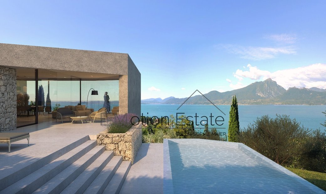 New Build Villas In Coi Completion And Ready For In Torri Del Benaco