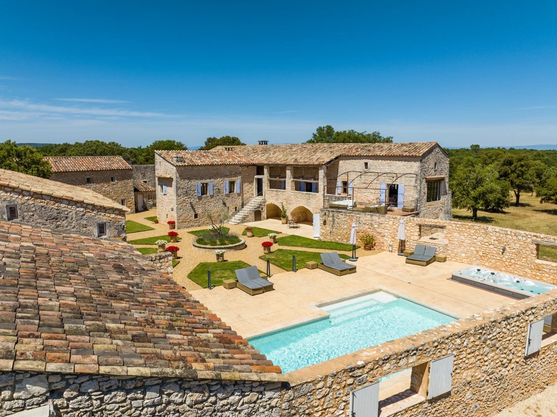 Country House in Goudargues, Occitania, France 1 - 14533012