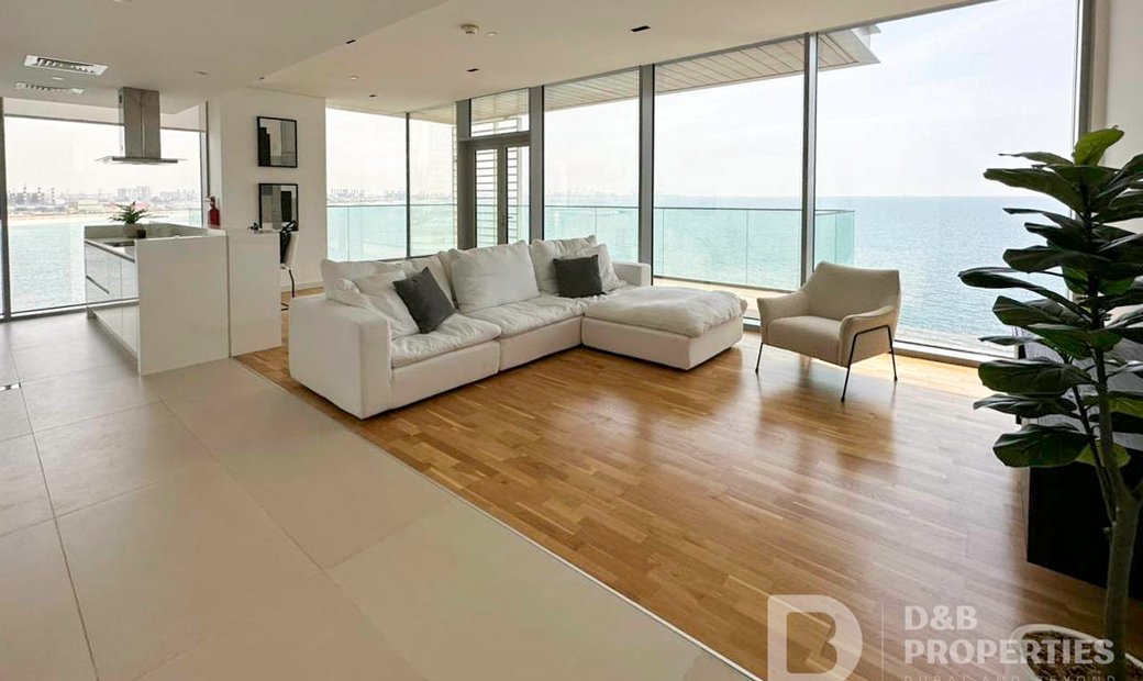 Large Layout Modern Living Sunset Sea In Dubai, Dubai, United Arab