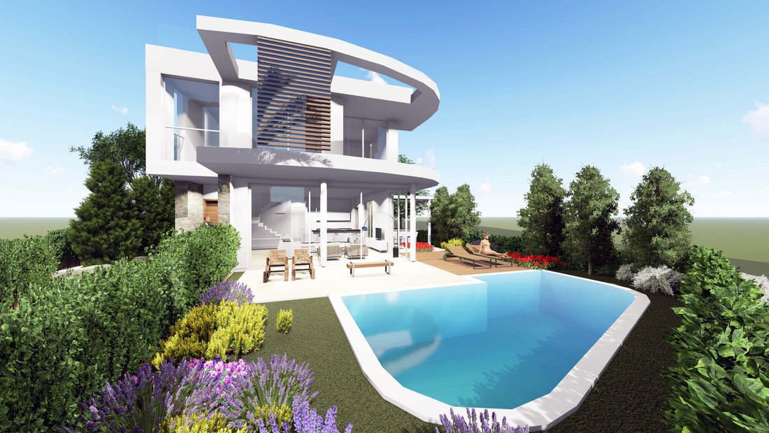 Villa en Chloraka, Distrito de Pafos, Chipre 4 - 14868256