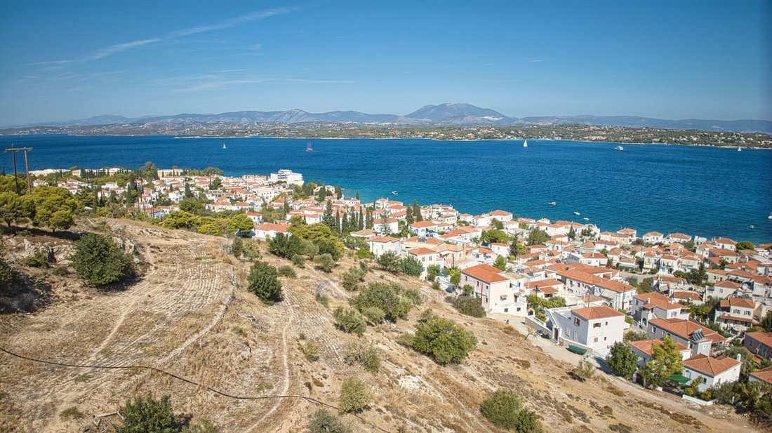 Land in Spetses, Attika, Griechenland 2 - 14869898