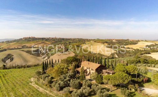 Casa de Campo en Pienza, Toscana, Italia 1