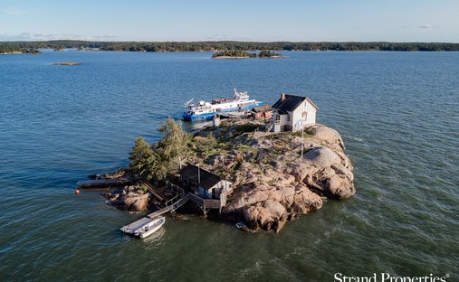Isla Privada en Turku, Finlandia del Sudoeste, Finlandia 1