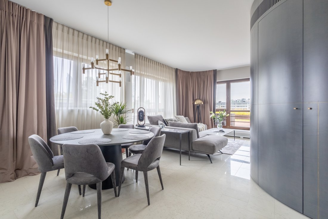 Luxury Apartment With Expansive Terrace In Warsaw, Masovian Voivodeship