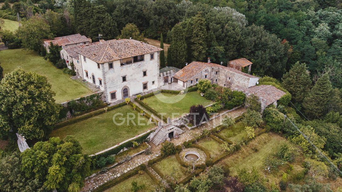 Finca en Pontassieve, Toscana, Italia 1 - 14885253
