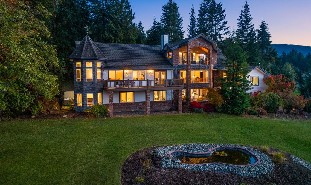 The Castle On Bell Hill In Sequim, Washington, United States For Sale