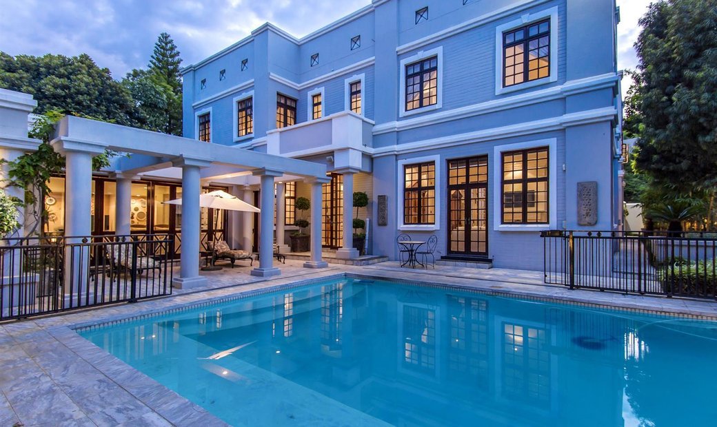 Immaculate Mansion Of Yesteryear In Sandton, Gauteng, South Africa For
