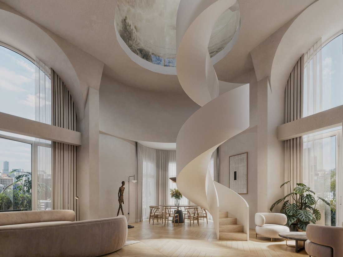 Stunning Penthouse In A Historic In Warsaw, Masovian Voivodeship