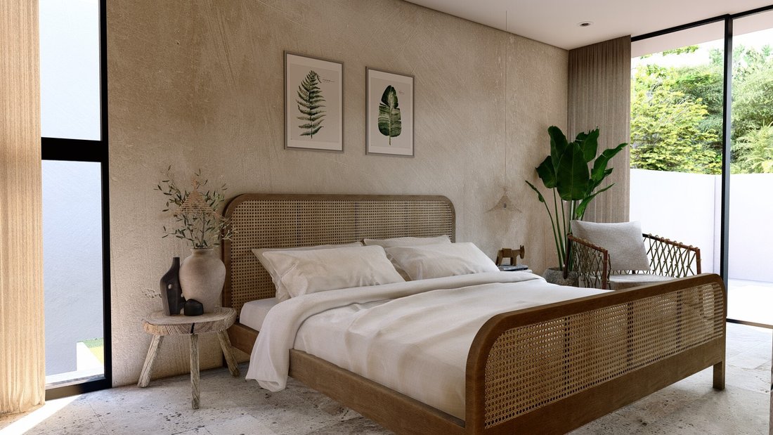 4 Bd 4.5 Bath With A Private Lock Off Guest House In Tulum, Quintana