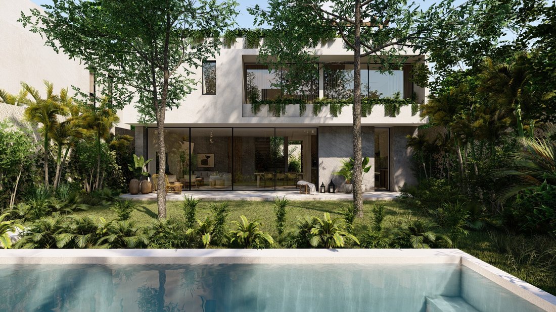 4 Bd 4.5 Bath With A Private Lock Off Guest House In Tulum, Quintana