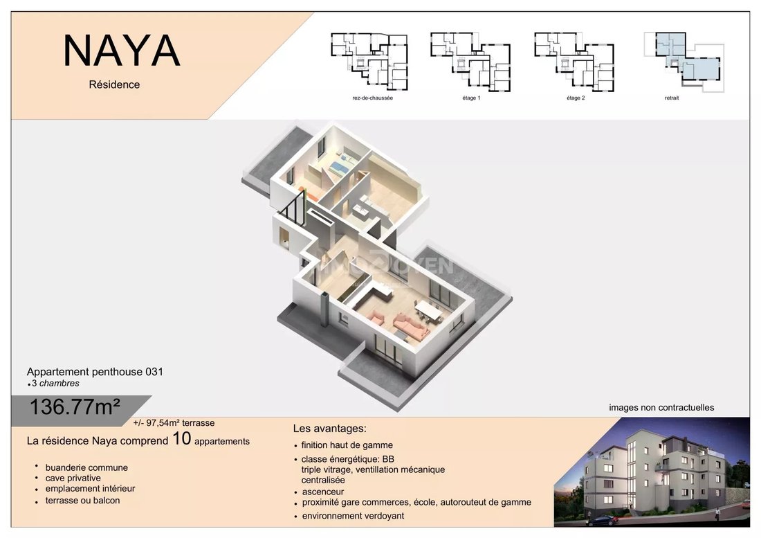 Apartment in Esch-sur-Alzette, Esch-sur-Alzette, Luxembourg 1 - 14081428