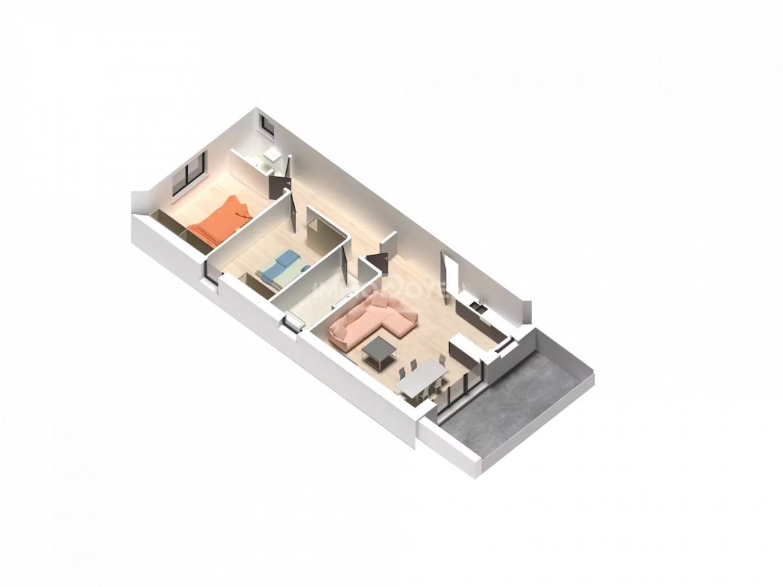 Apartment in Esch-sur-Alzette, Esch-sur-Alzette, Luxembourg 2 - 14081425
