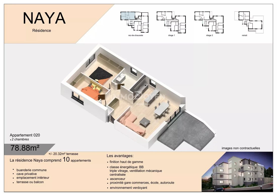 Apartment in Esch-sur-Alzette, Esch-sur-Alzette, Luxembourg 1 - 14081437
