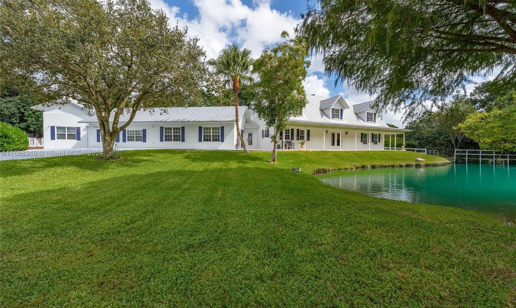 Florida Ranch Mansion House Southwest Ranches In Southwest Ranches, Florida, United States ...