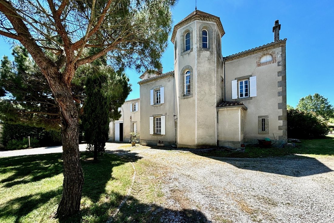 A 19th-Century Château & Vineyard Kingdom in Occitanie’s Golden Hills