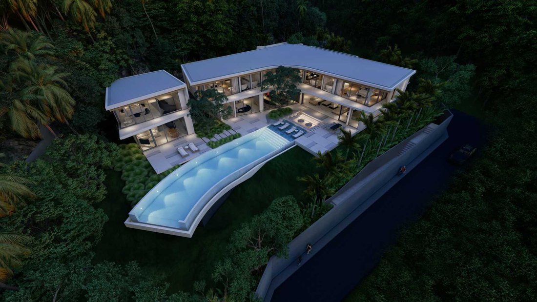 Astonishing premium, large 6-bedroom villa, with sea view, on Karon beach