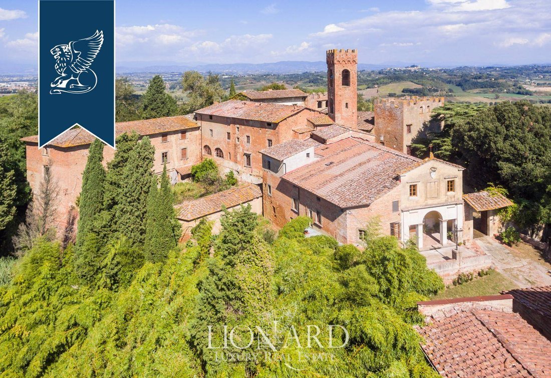 The Glass Hill Castle: A 12th-Century Tuscan Crown Near Pisa